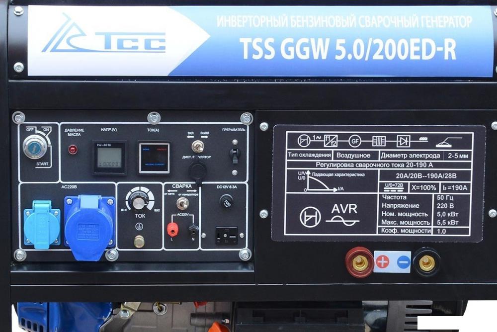 Бензиновый генератор ТСС GGW 5.0/200ED-R- фото4