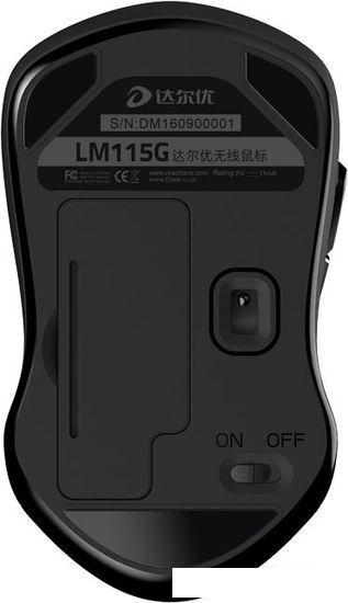 Мышь Dareu LM115G (черный)- фото4