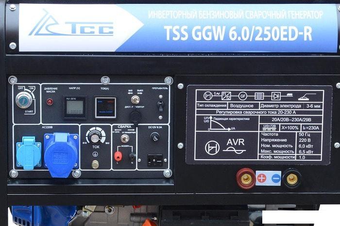 Бензиновый генератор ТСС GGW 6.0/250ED-R- фото4