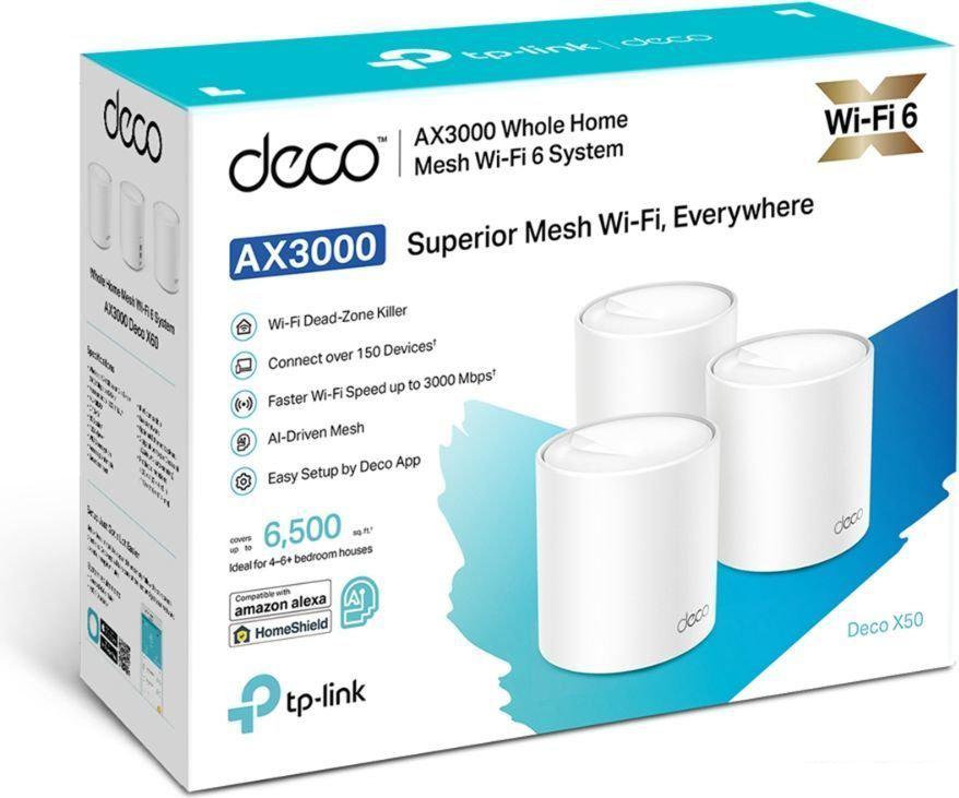 Wi-Fi система TP-Link Deco X50 (3 шт)- фото3