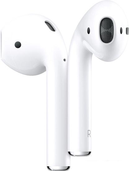 Наушники Apple AirPods 2 в зарядном футляре- фото