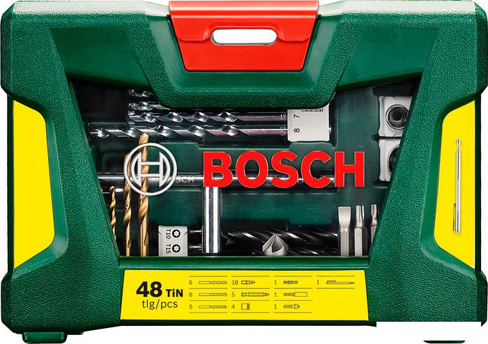 Универсальный набор инструментов Bosch V-Line Titanium 2607017314 48 предметов- фото4