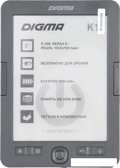 Электронная книга Digma K1- фото