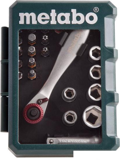 Набор торцевых головок и бит Metabo 626701000 (26 предметов)- фото4