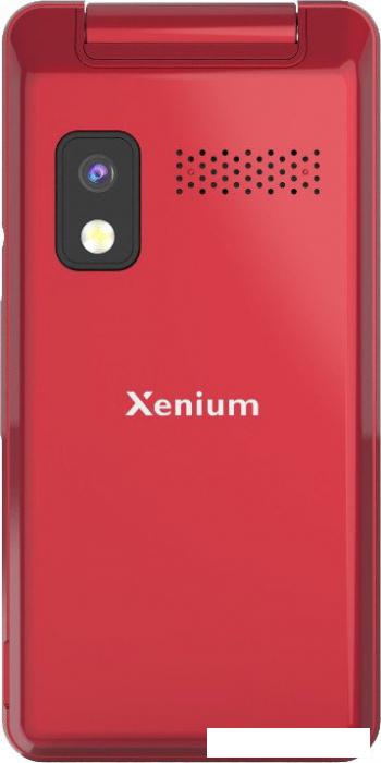 Кнопочный телефон Philips Xenium X600 (красный)- фото4