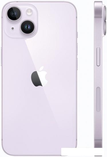 Смартфон Apple iPhone 14 256GB (фиолетовый)- фото2