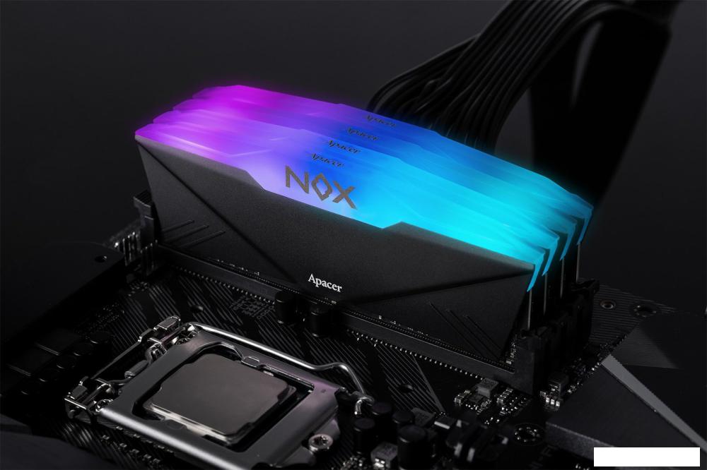 Оперативная память Apacer NOX RGB 2x16ГБ DDR4 3200 МГц AH4U32G32C28YNBAA-2- фото3