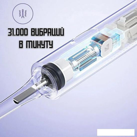 Электрическая зубная щетка Xiaomi Electric Toothbrush T302 MES608 (международная версия, серебристый)- фото3
