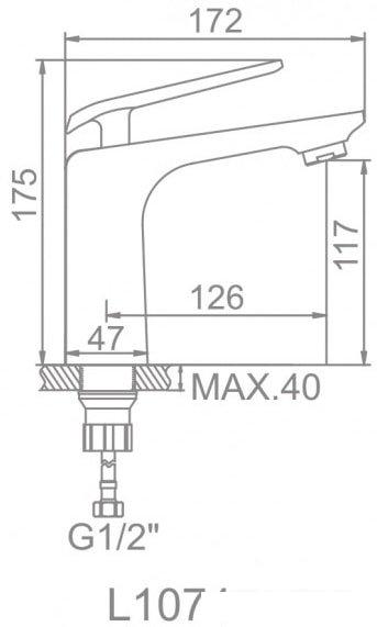 Смеситель Ledeme L1074- фото2