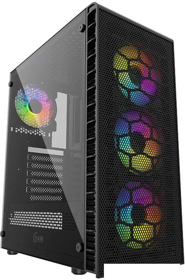 Корпус Powercase Mistral Z4С Mesh LED- фото