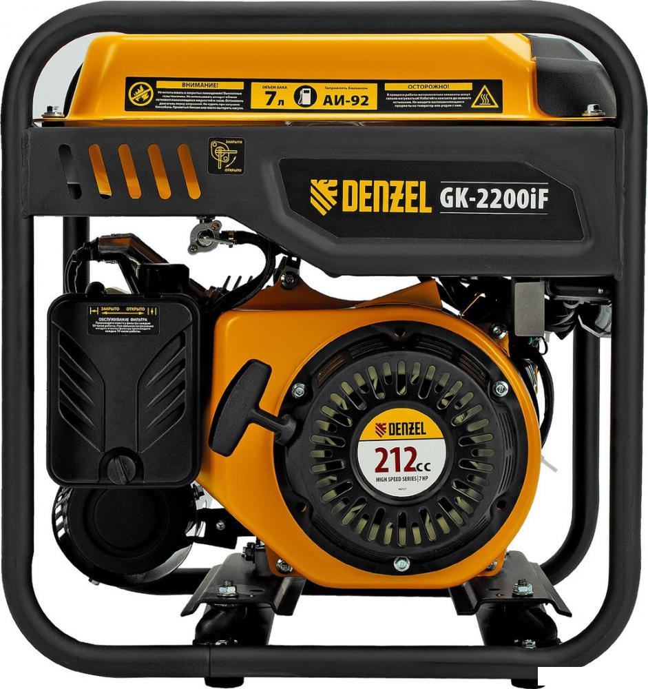 Бензиновый генератор Denzel GK-2200iF- фото2