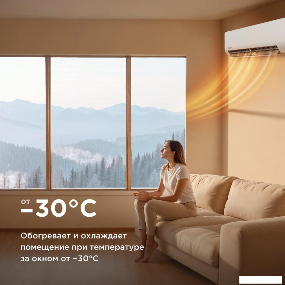 Кондиционер Midea HeatForce MSHP-18N8D6-I/MSHP-18N8D6-O- фото2