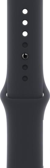 Умные часы Apple Watch SE 2 44 мм (алюминиевый корпус, полуночный/полуночный, спортивный силиконовый ремешок M/L)- фото2