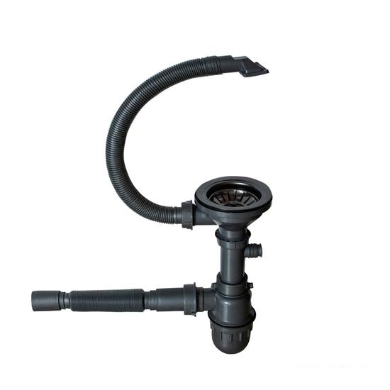 Кухонная мойка Mixline 548565 (черный графит, 3 мм)- фото4