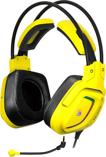 Наушники A4Tech Bloody G575P (желтый)- фото