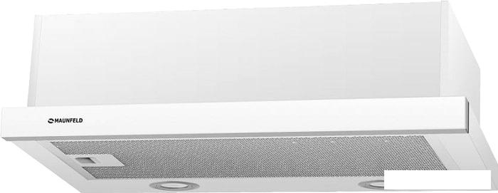 Кухонная вытяжка MAUNFELD VS Light (Glass) 60 (белое стекло)- фото