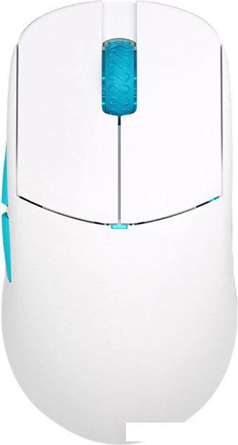 Игровая мышь Lamzu Atlantis Mini Pro (белый/голубой)- фото