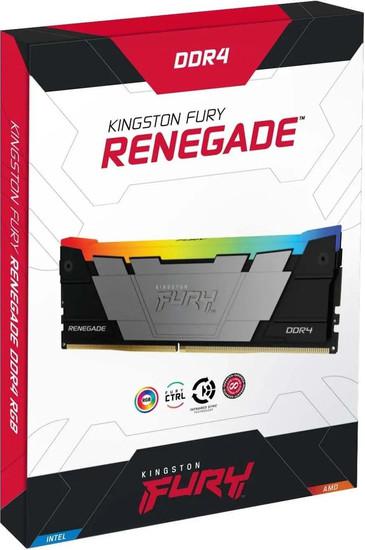 Оперативная память Kingston FURY Renegade RGB 2x8ГБ DDR4 4600 МГц KF446C19RB2AK2/16- фото4