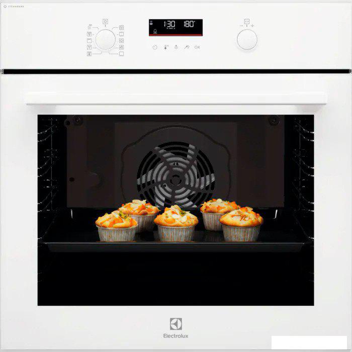 Электрический духовой шкаф Electrolux SteamBake 600 EOD6F77WV- фото