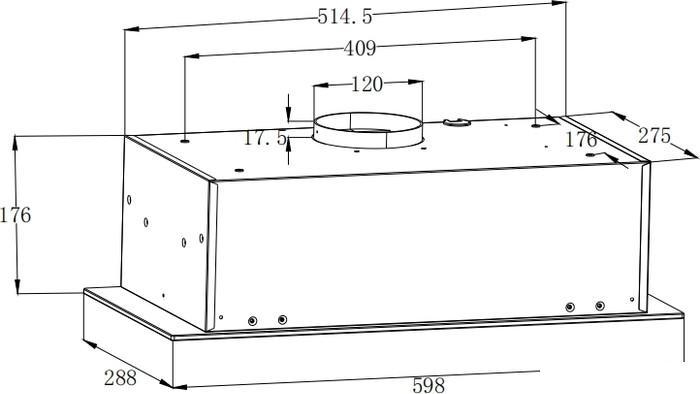 Кухонная вытяжка ZorG Platino 750 60 S (белый)- фото2