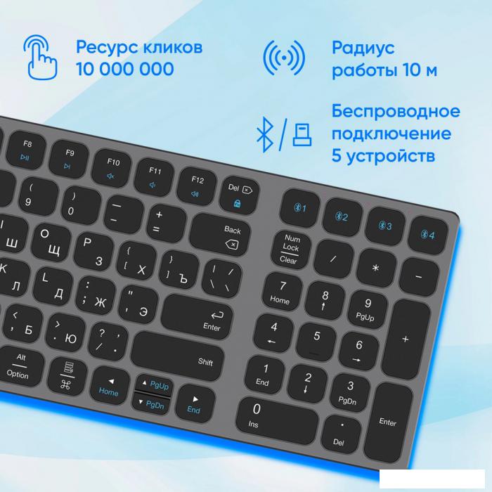 Клавиатура Oklick K767W- фото3