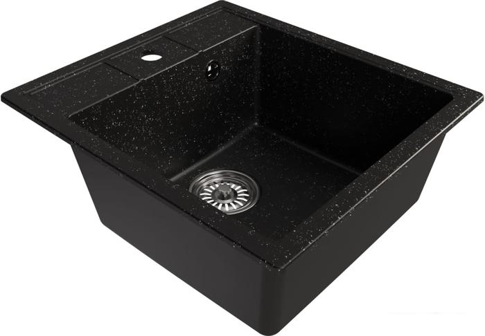 Кухонная мойка Mixline ML-GM28 552096 (черный)- фото2