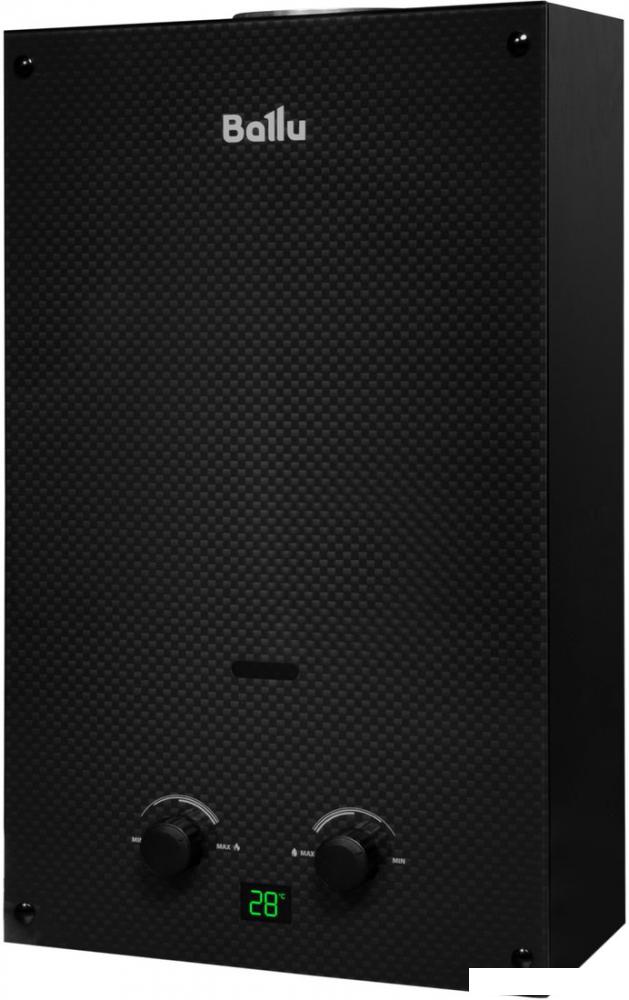 Газовая колонка Ballu GWH 10 Fiery Glass Carbon- фото