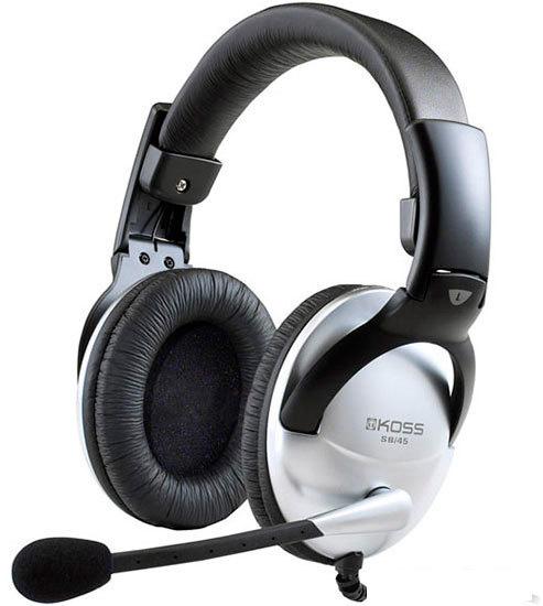 Наушники с микрофоном KOSS SB45- фото