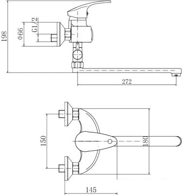 Смеситель Fashun A2121- фото2