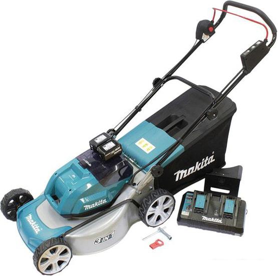 Газонокосилка Makita DLM460PT2 (с 2-мя АКБ)- фото3