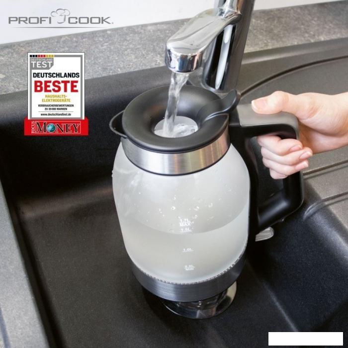 Электрический чайник ProfiCook PC-WKS 1215 G- фото3
