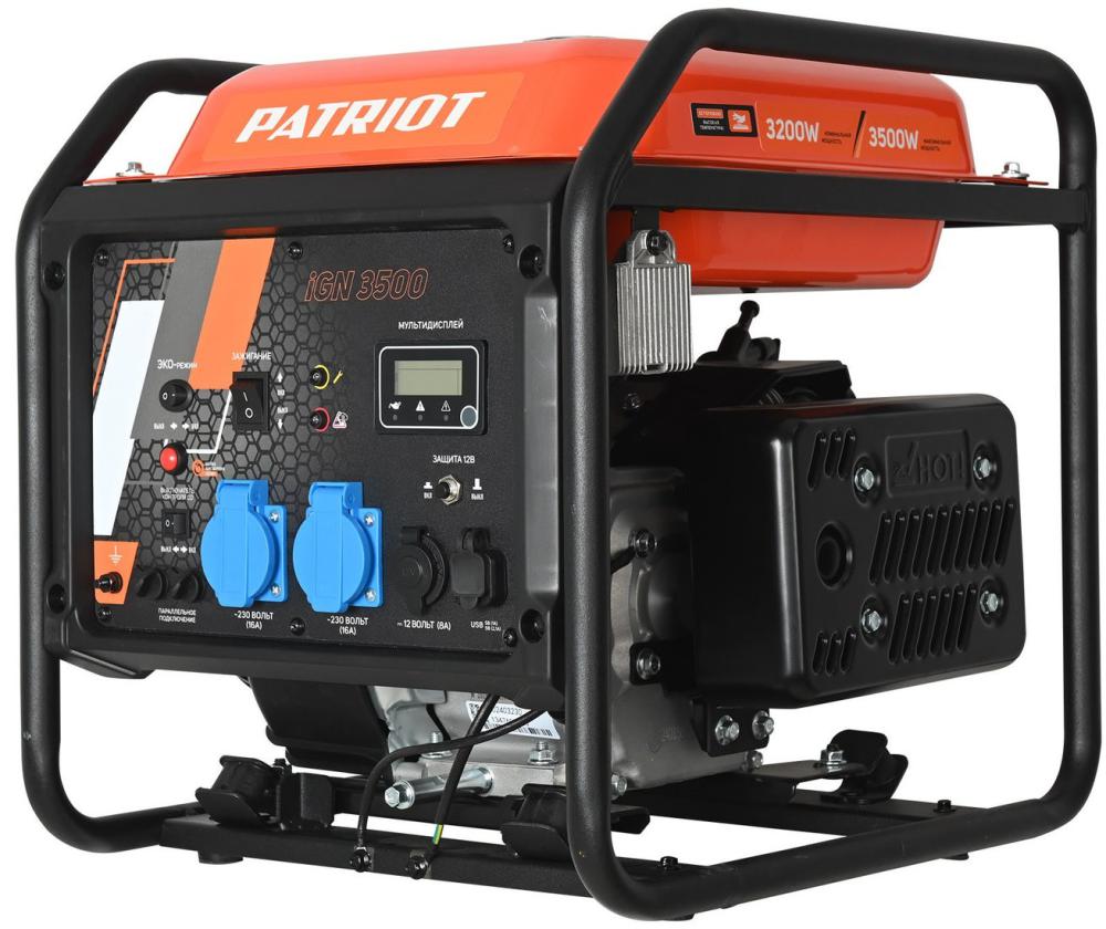 Бензиновый генератор Patriot iGN 3500- фото
