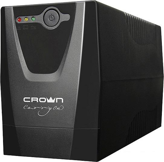 Источник бесперебойного питания CrownMicro CMU-650X IEC- фото