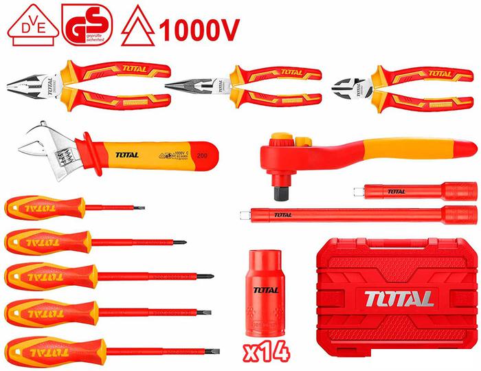 Универсальный набор инструментов Total THKITH2601 (26 предметов)