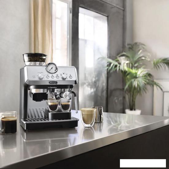 Эспрессо кофемашина DeLonghi La Specialista Arte Manual EC9155.MB- фото4