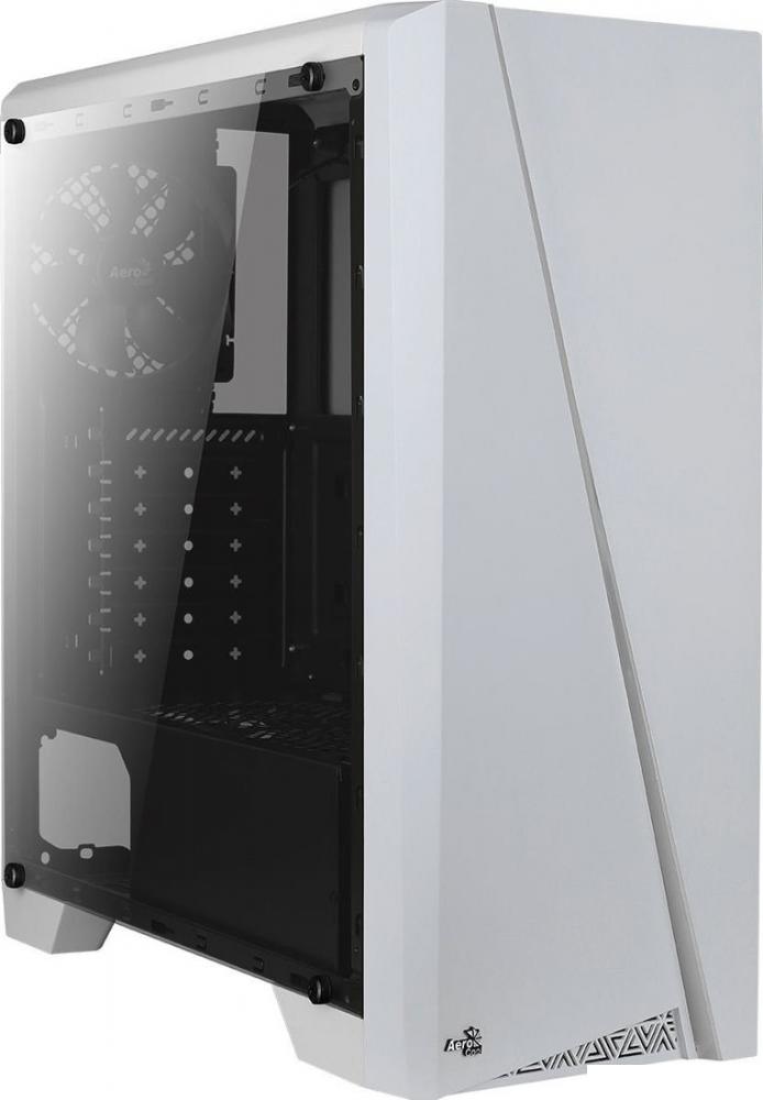 Корпус AeroCool Cylon Tempered Glass (белый)- фото2