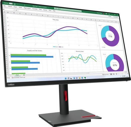 Монитор Lenovo ThinkVision T32h-30 63D3GAT1EU- фото2