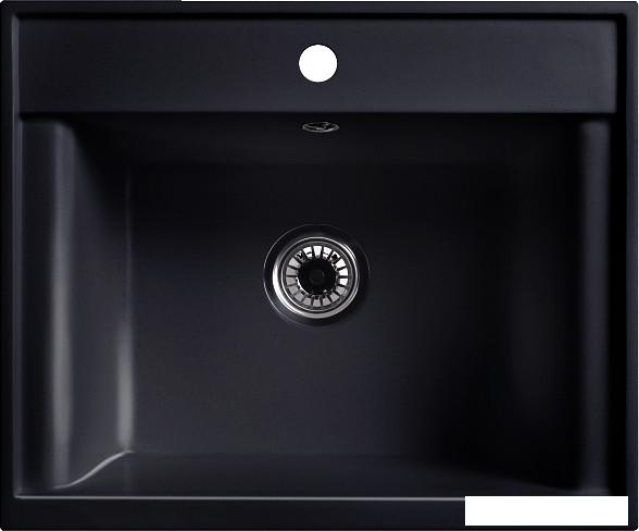 Кухонная мойка Belux SG-REC-6050 (черный)