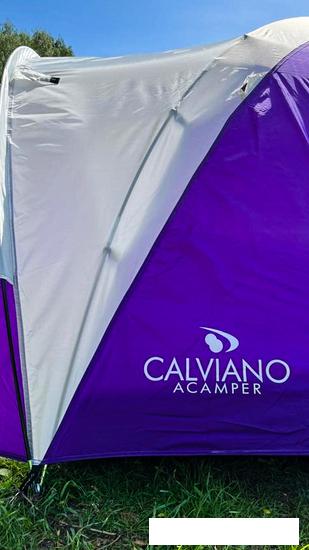 Кемпинговая палатка Calviano Acamper Acco 3 (фиолетовый)- фото4