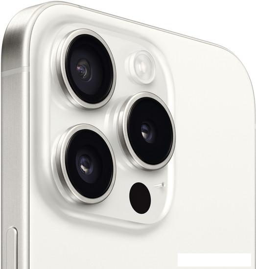 Смартфон Apple iPhone 15 Pro 1TB (белый титан)- фото4