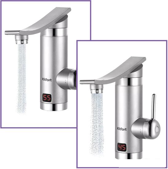 Проточный электрический водонагреватель-кран Kitfort КТ-4028- фото4