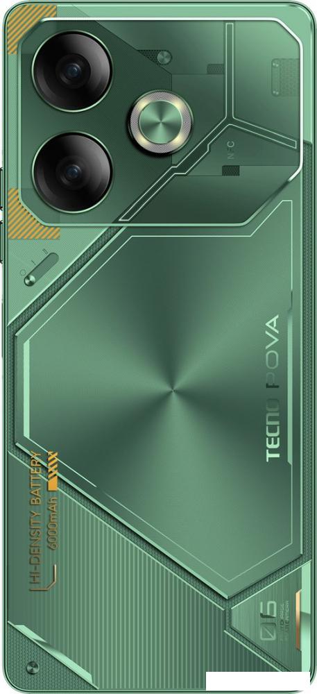 Смартфон Tecno Pova 6 12GB/256GB (зеленая комета)- фото3