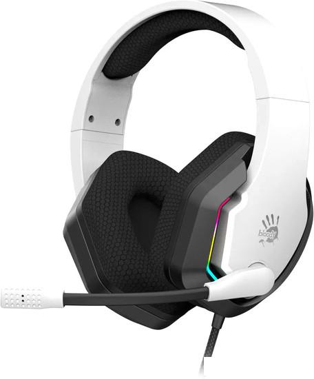 Наушники A4Tech Bloody G260p (белый/черный)- фото