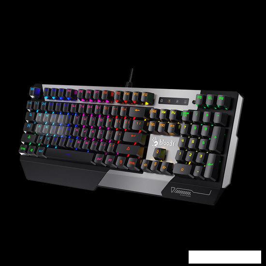 Клавиатура A4Tech Bloody B865R (черный/серый)- фото3