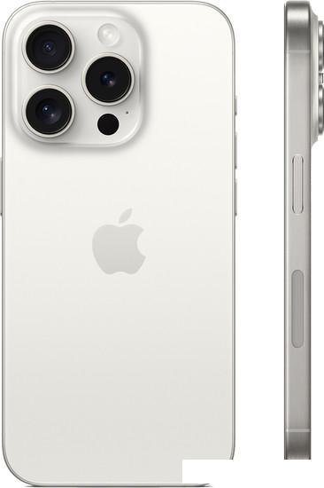 Смартфон Apple iPhone 15 Pro 1TB (белый титан)- фото2