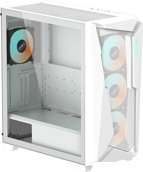 Корпус Gigabyte C301 Glass (белый)- фото2