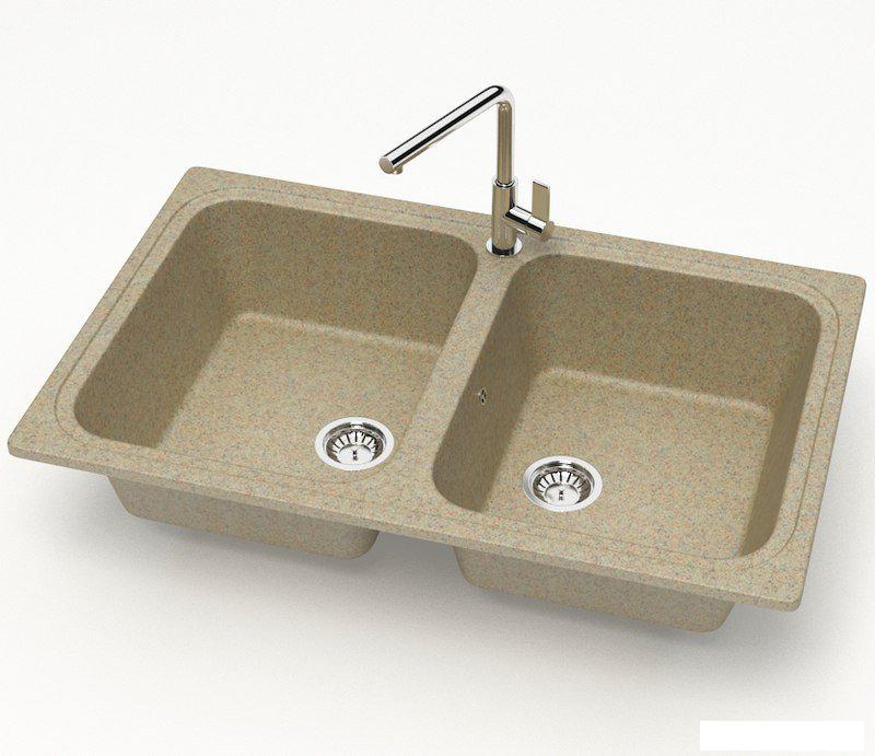 Кухонная мойка MARRBAXX 20/Q5 F020Q005 (песочный)- фото2