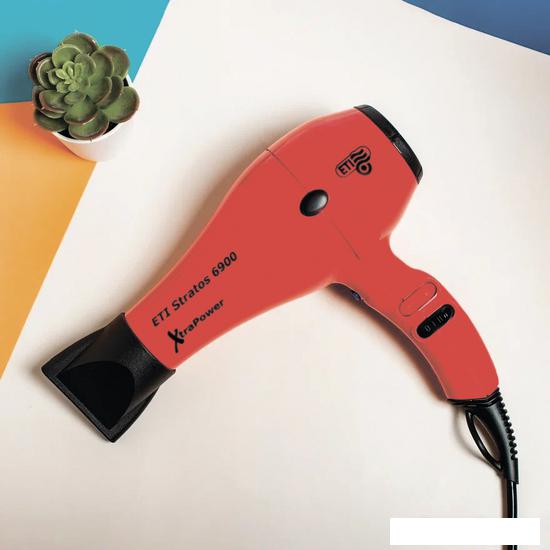 Фен ETI Stratos 6900 Xtrapower (красный)- фото3