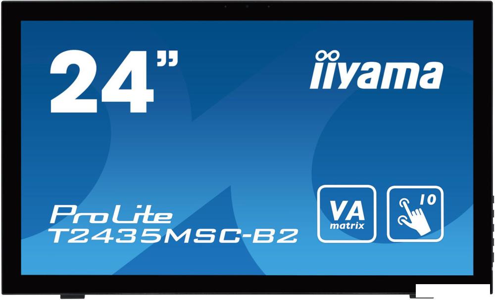 Портативный монитор Iiyama ProLite T2435MSC-B2- фото
