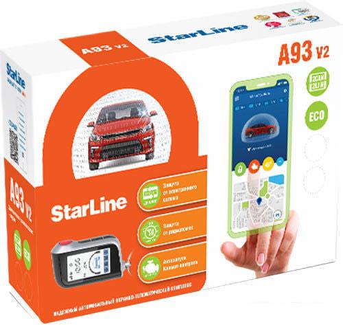 Автосигнализация StarLine A93 v2 2CAN+2LIN ECO- фото